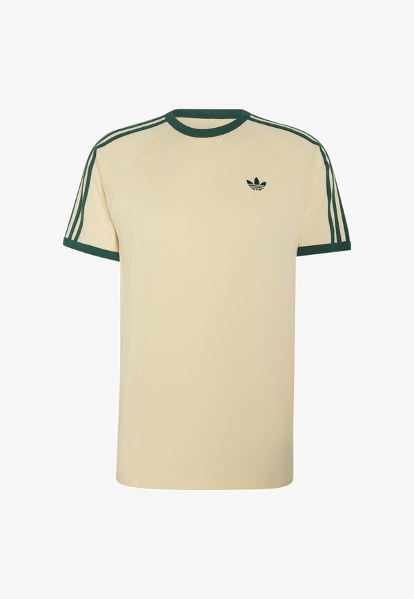 adidas Originals Basic T-shirt - warm vanilla/collegiate green