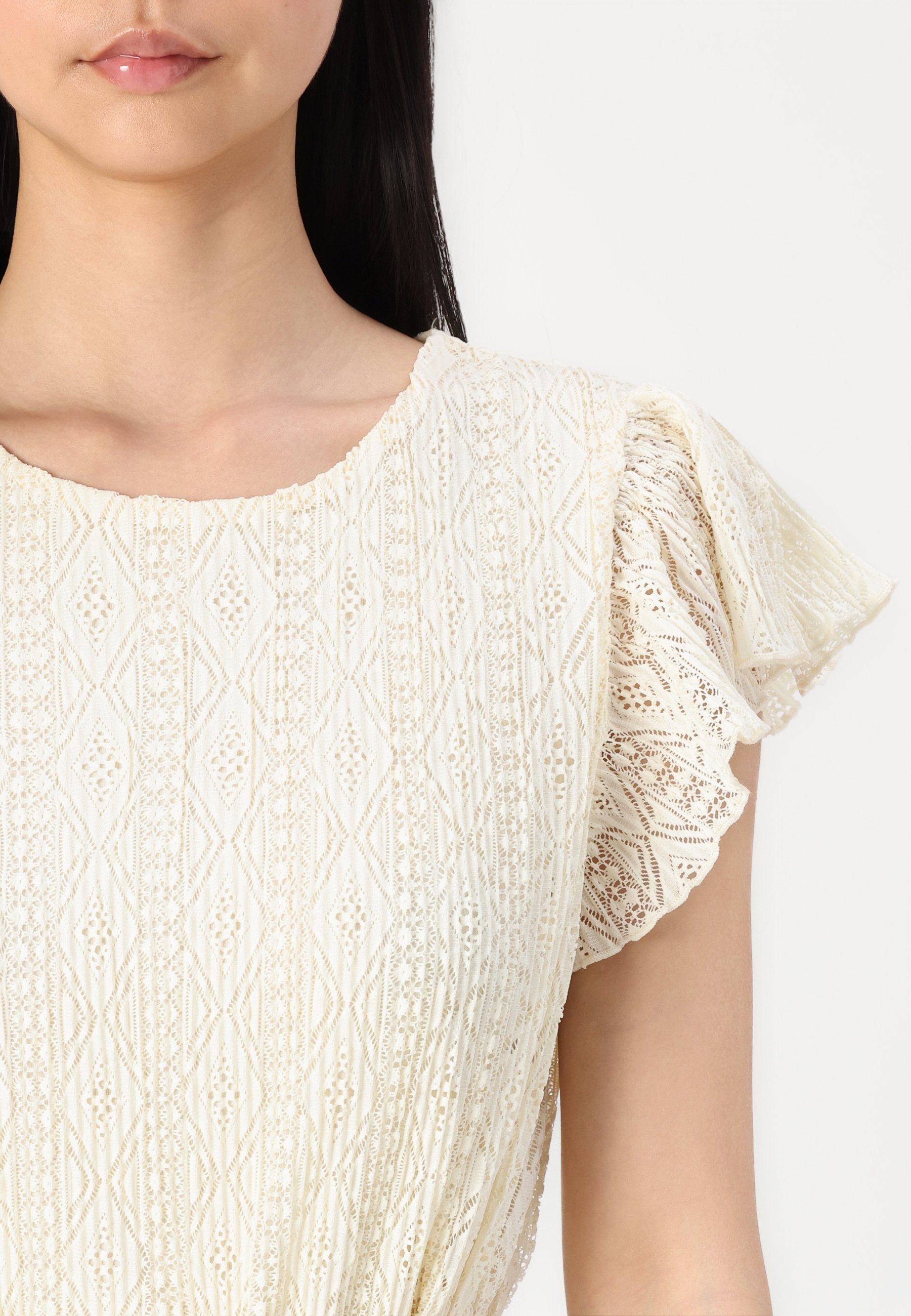 VILA VIBRODIE MIDI DRESS