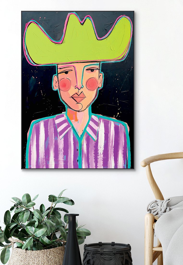Orange Wallz COWBOY