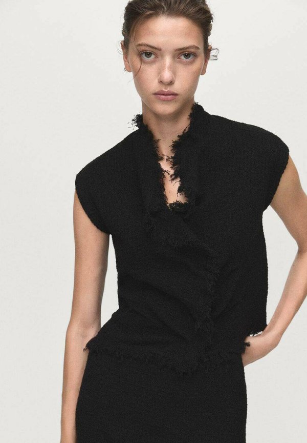 Mango Blouse - black