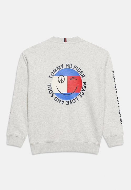 ADAPTIVE SMILEY FLAG LOGO TERRY SWEATSHIRT Media 2