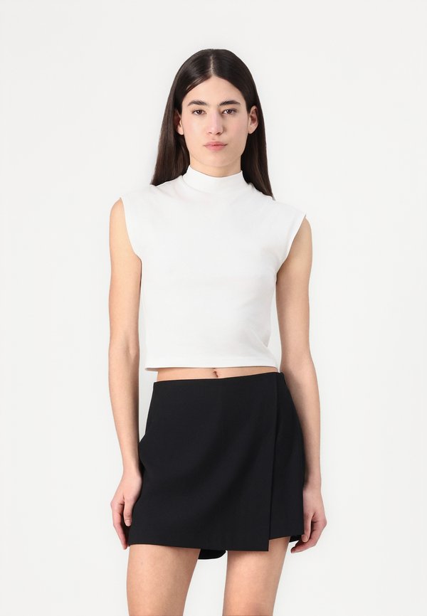 Vero Moda VMKANDI CAP SLEEVE - Top - snow white