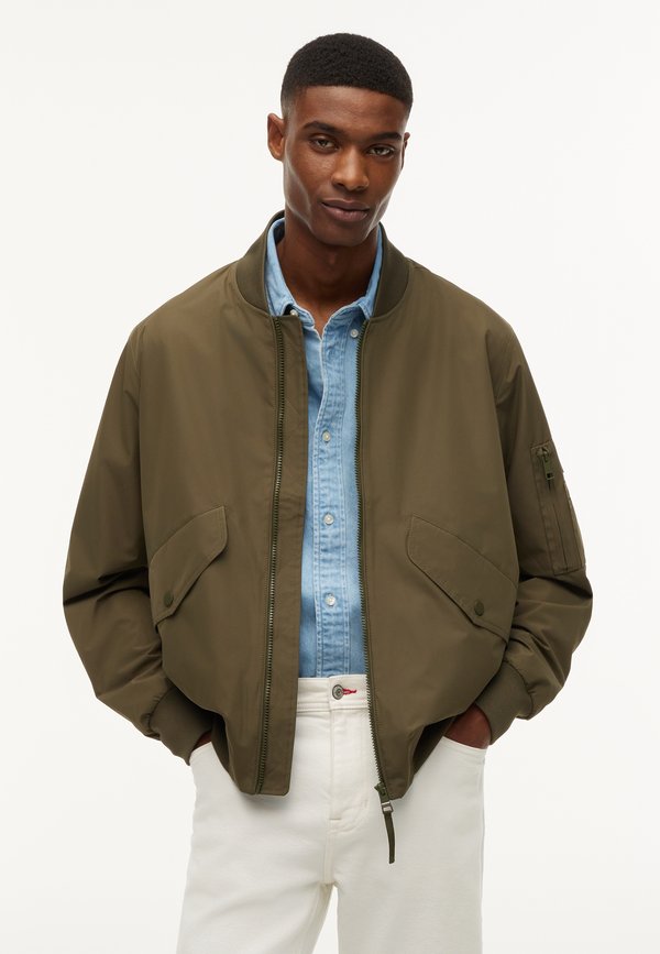 Tommy Hilfiger PACKABLE - Bomber Jacket - platinum olive