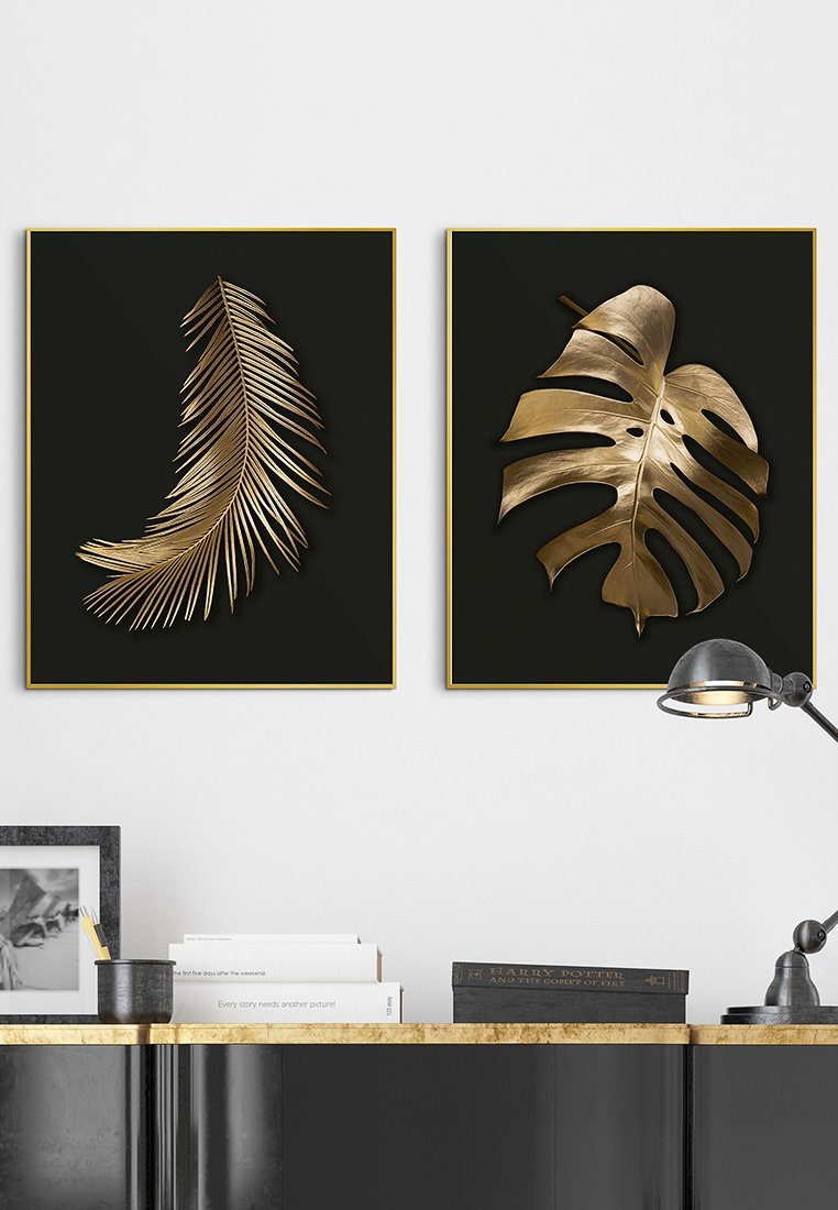 Orange Wallz LEAF SET
