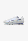 Puma KING 20 ULTIMATE FG/AG FUSSBALLSCHUHE - Firm-ground football boots - silver mist-blue jewel-vibrant blue