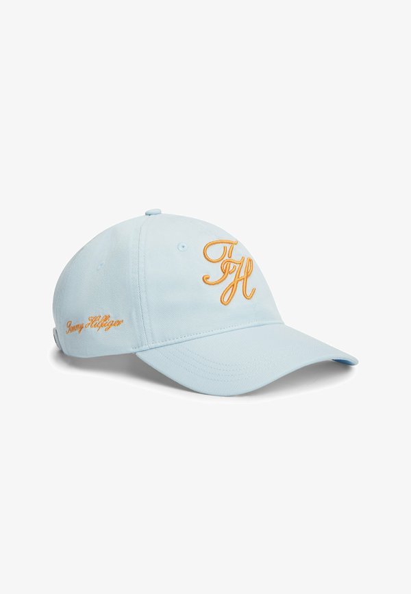 Tommy Hilfiger TH SCRIPT SOFT 6 PANEL CAP UNISEX - Cap - keepsake blue