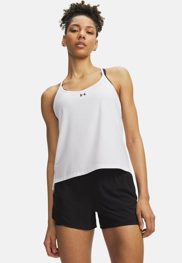 Under Armour VANISH RACERBACK - Top - white