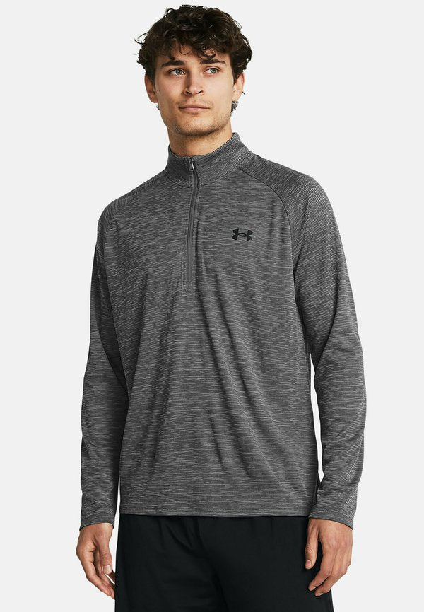 Under Armour TECH TEXTURED - Long sleeved top - castlerock
