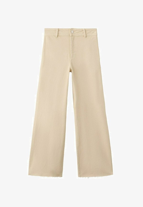 Mango ADULT - Flared Jeans - beige