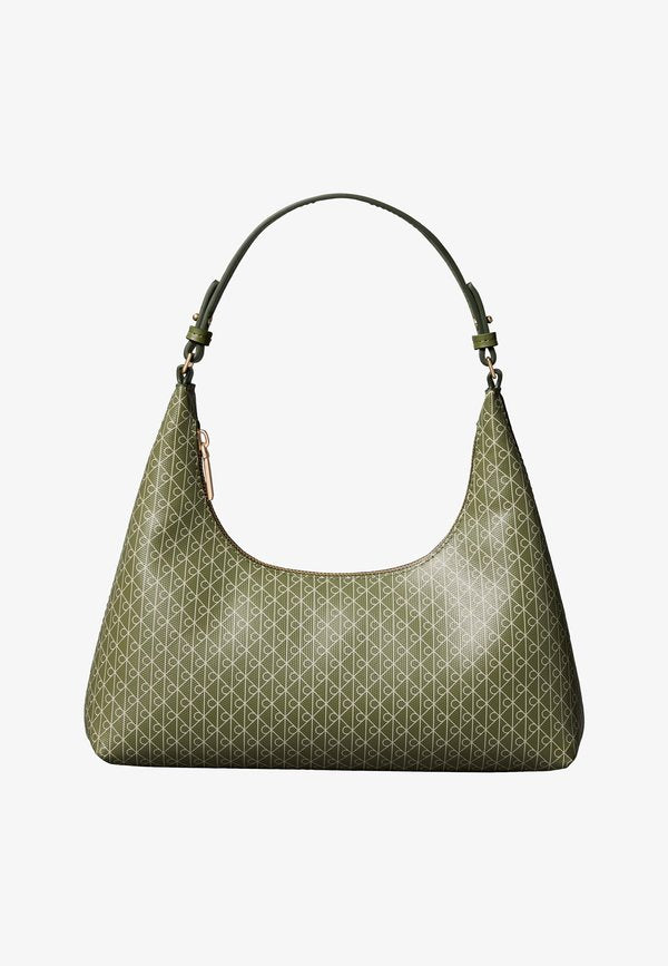 Calvin Klein EMBLEM - Handbag - green