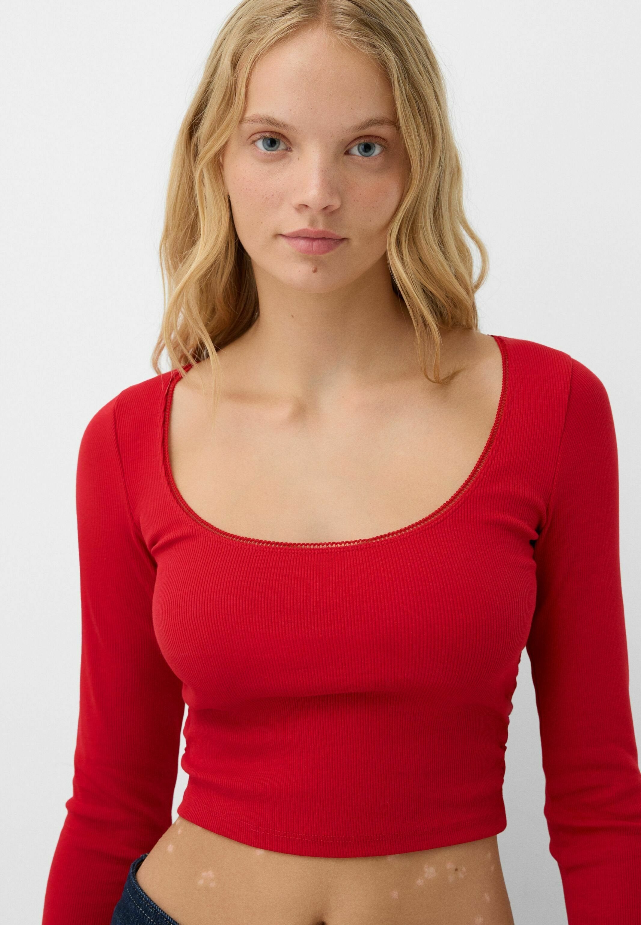 Bershka 2 PACK SCOOP NECK