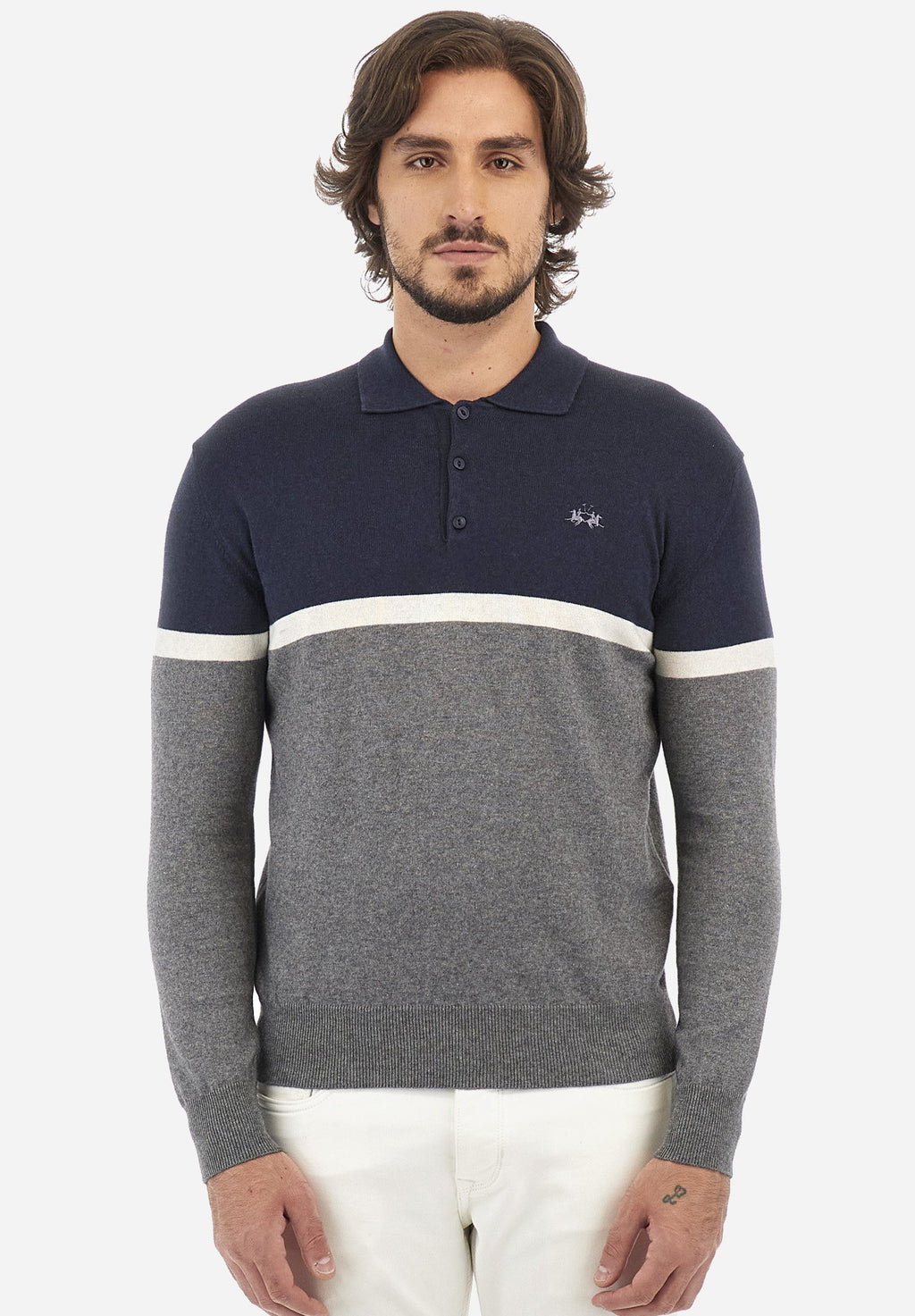 La Martina LA MARTINA MAN SWEATER HIGH COLLAR
