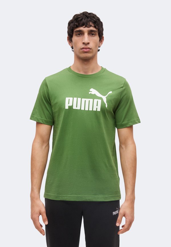 Puma NO. 1 LOGO TEE - Print T-shirt - earthy green