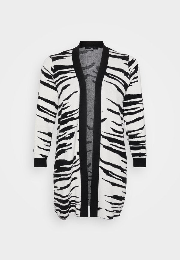 Vero Moda Curve VMCNANCY Knit - Cardigan - black/birch