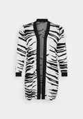 Vero Moda Curve VMCNANCY Knit - Cardigan - black/birch