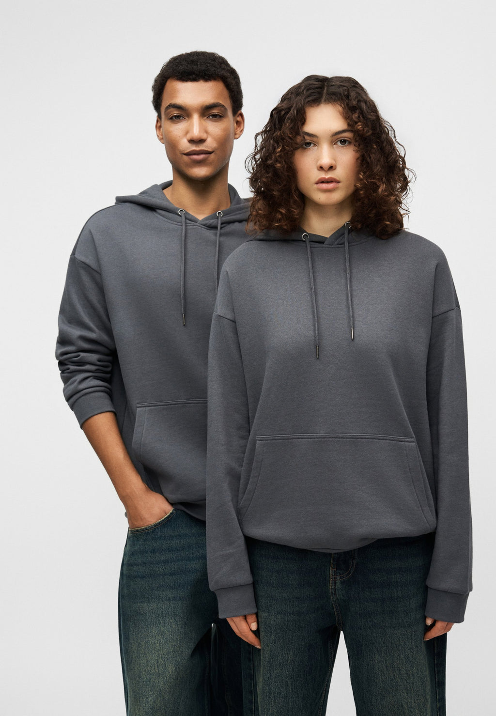 YOURTURN UNISEX 2 PACK RELAXED FIT HOODIE