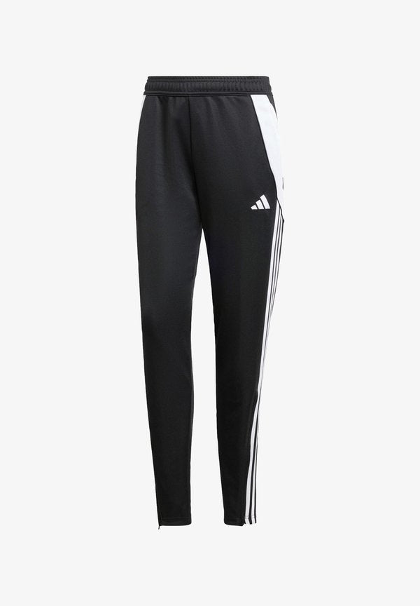 adidas Performance TIRO24 TRAINING PANT REGULAR - Tracksuit bottoms - black white