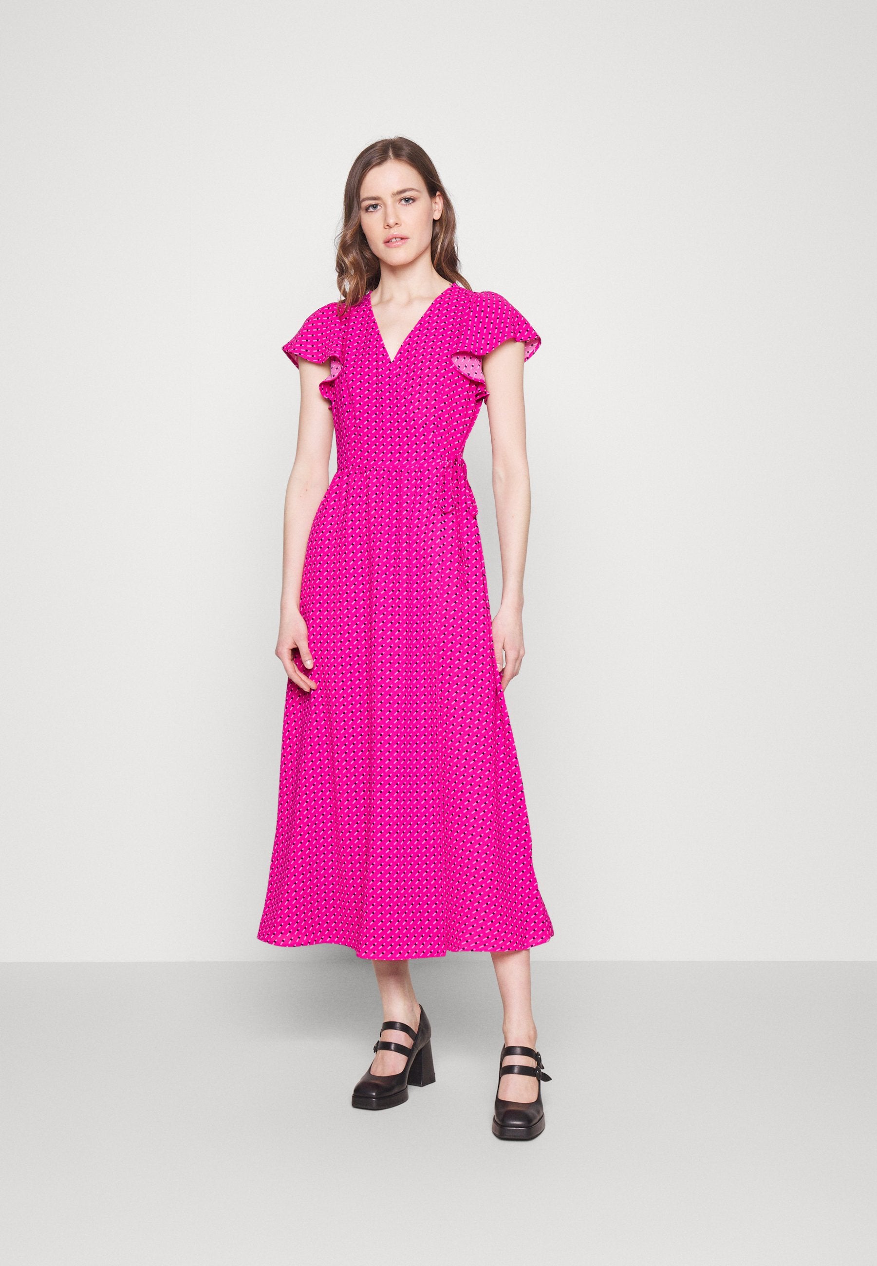 ONLNAOMI MIDI WRAP DRESS  Media 3