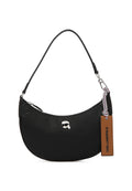 KARL LAGERFELD IKON PEBBLE HALF MOON