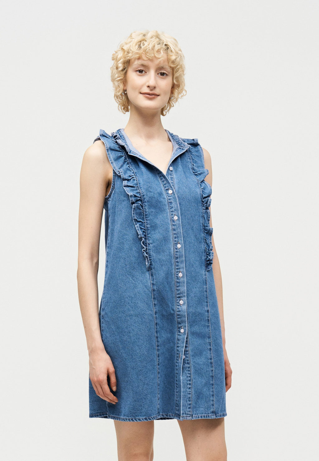 Vero Moda VMLOLA FRILL DRESS