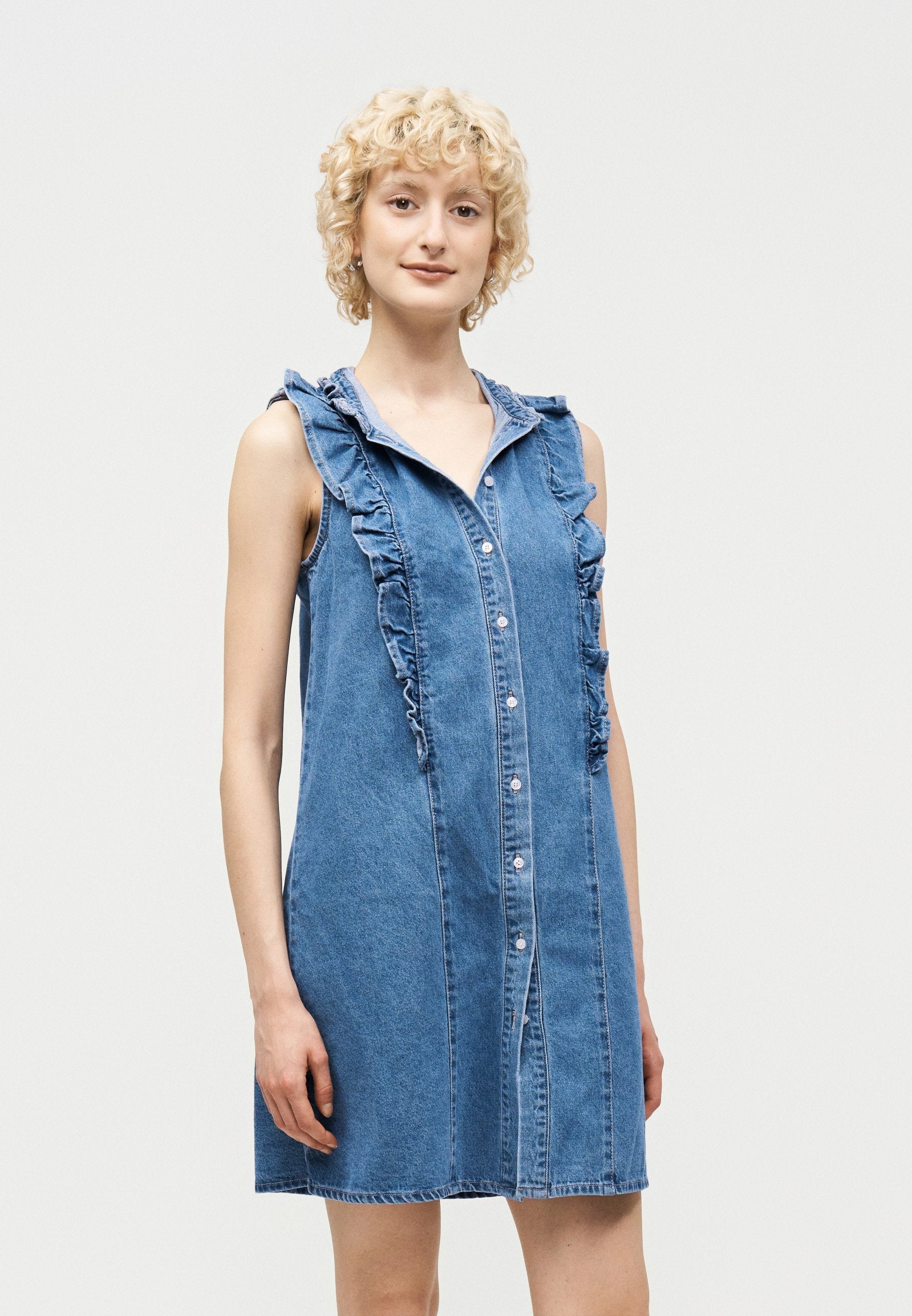 Vero Moda VMLOLA FRILL DRESS