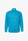 s.Oliver REGULAR FIT MIT KRAGEN - Shirt - türkis