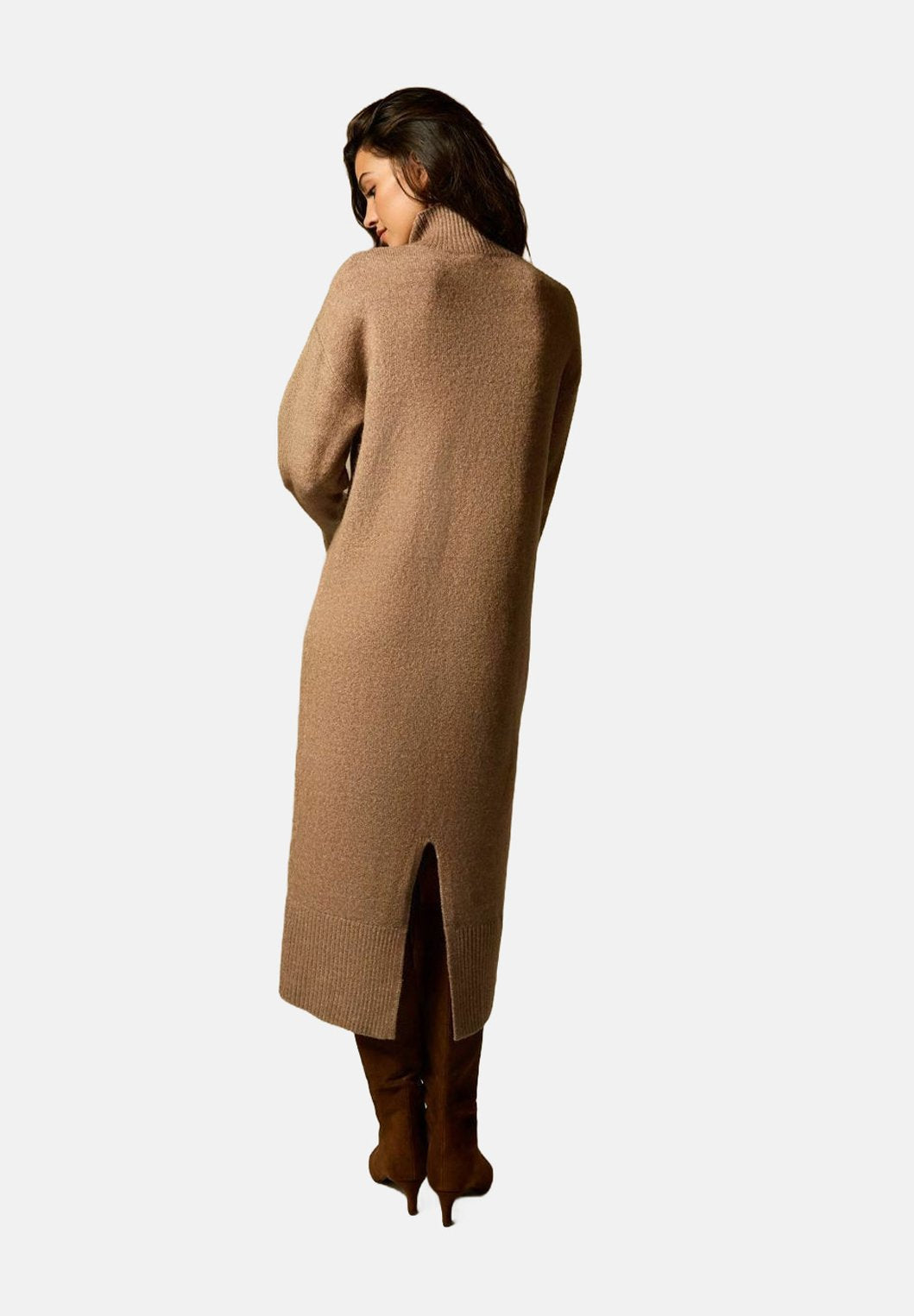 New Look HIGH NECK BACK SLIT MIDI