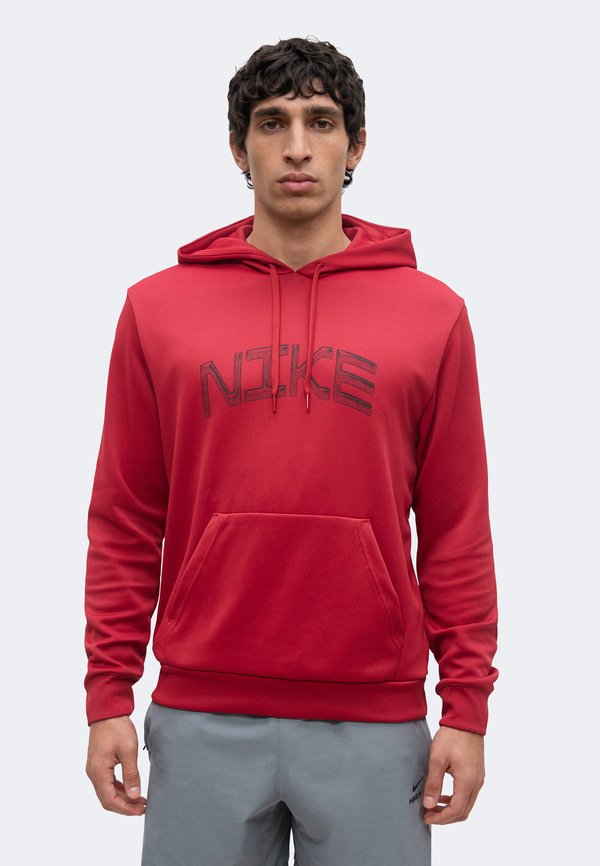 Nike Performance FLEX - Hoodie - tough red/light crimson