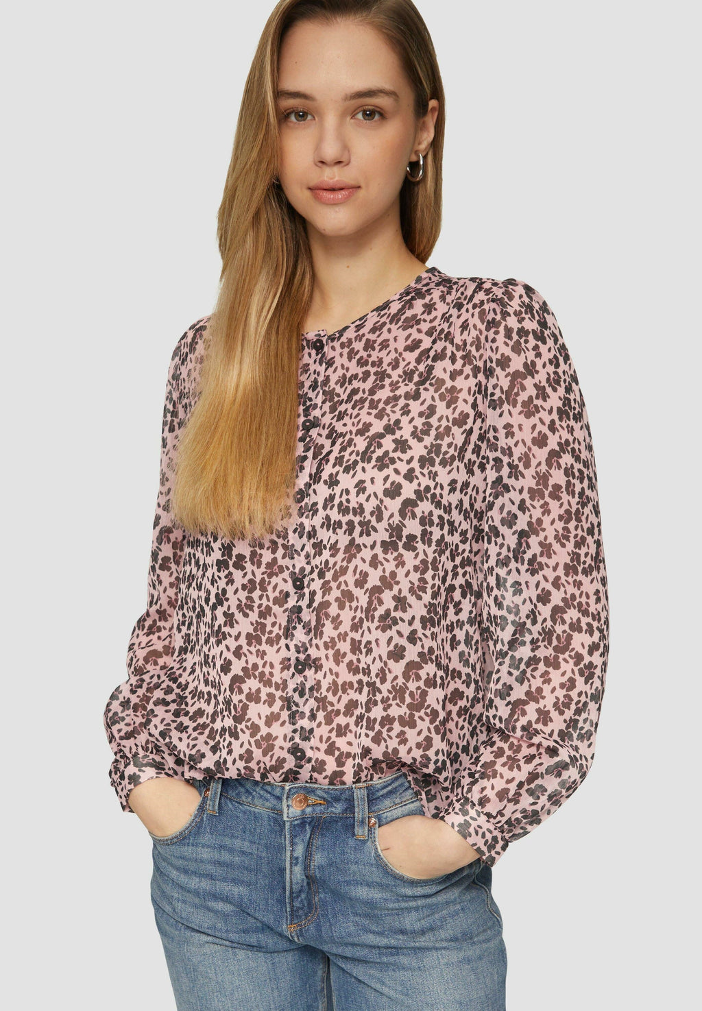 QS TRANSPARENTE MIT ALL-OVER