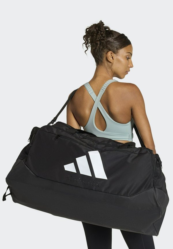 adidas Performance TRAINING DEFENDER DUFFLE LARGE - Holdall - black/white