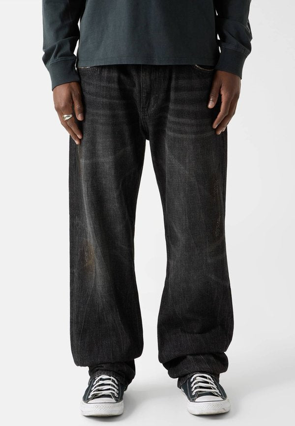 Guess ENTSPANNTE - Straight leg jeans - mehrfarbig grau