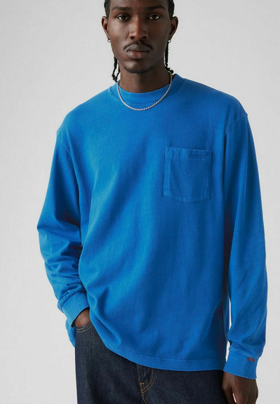 Levi's® LONG SLEEVE AUTHENTIC POCKET TEE