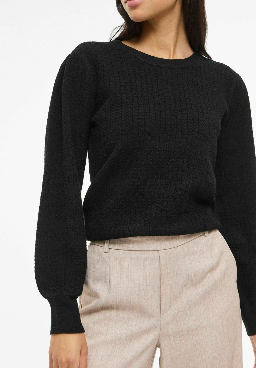 VILA Knitted VIMABLE Round neck