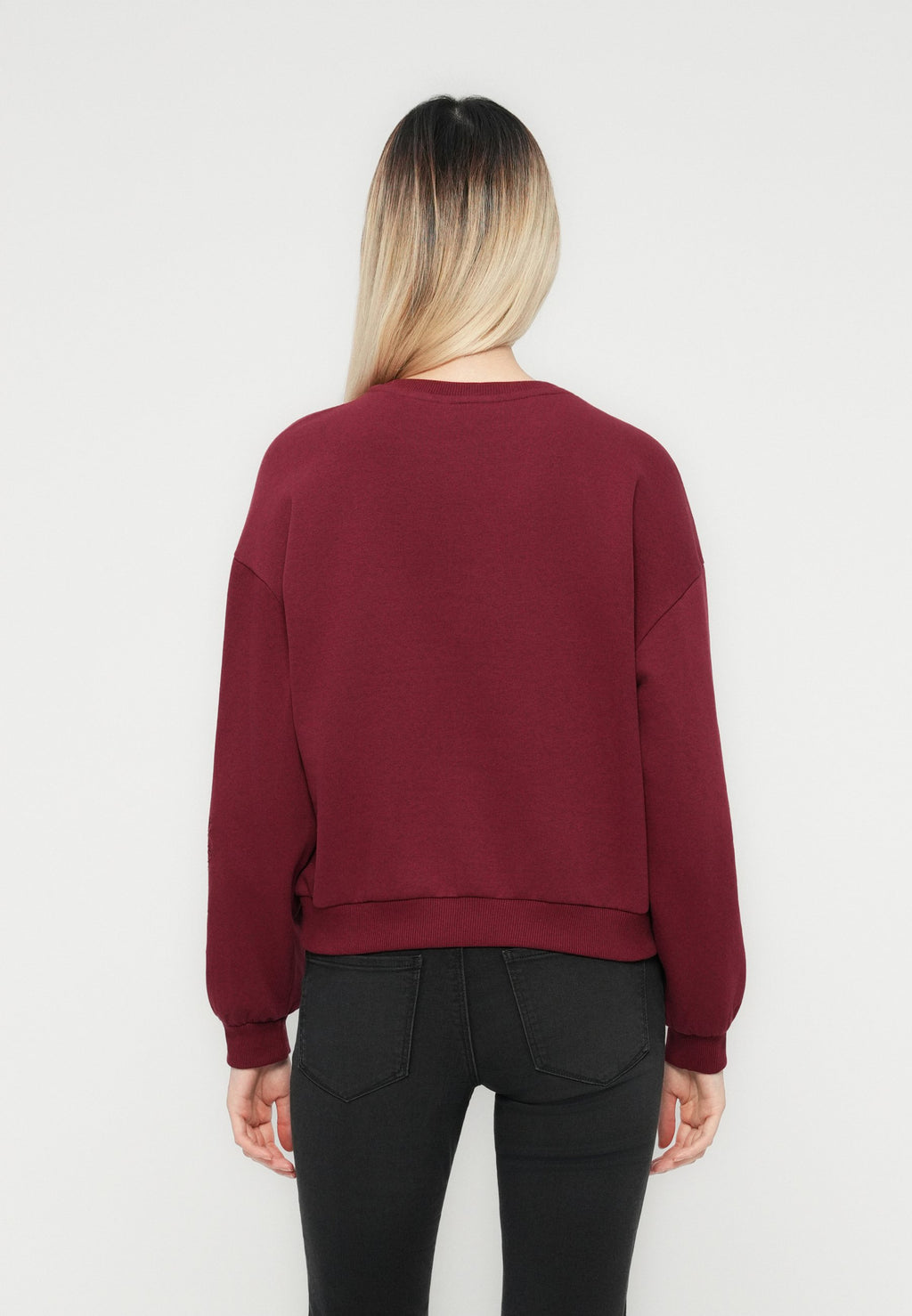 ONLY ONLBROOKLYN L/S EMBROIDERY BOX SWT