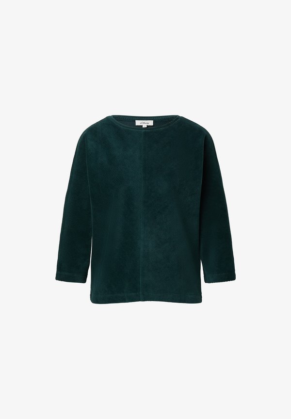 s.Oliver Long sleeved top - petrol