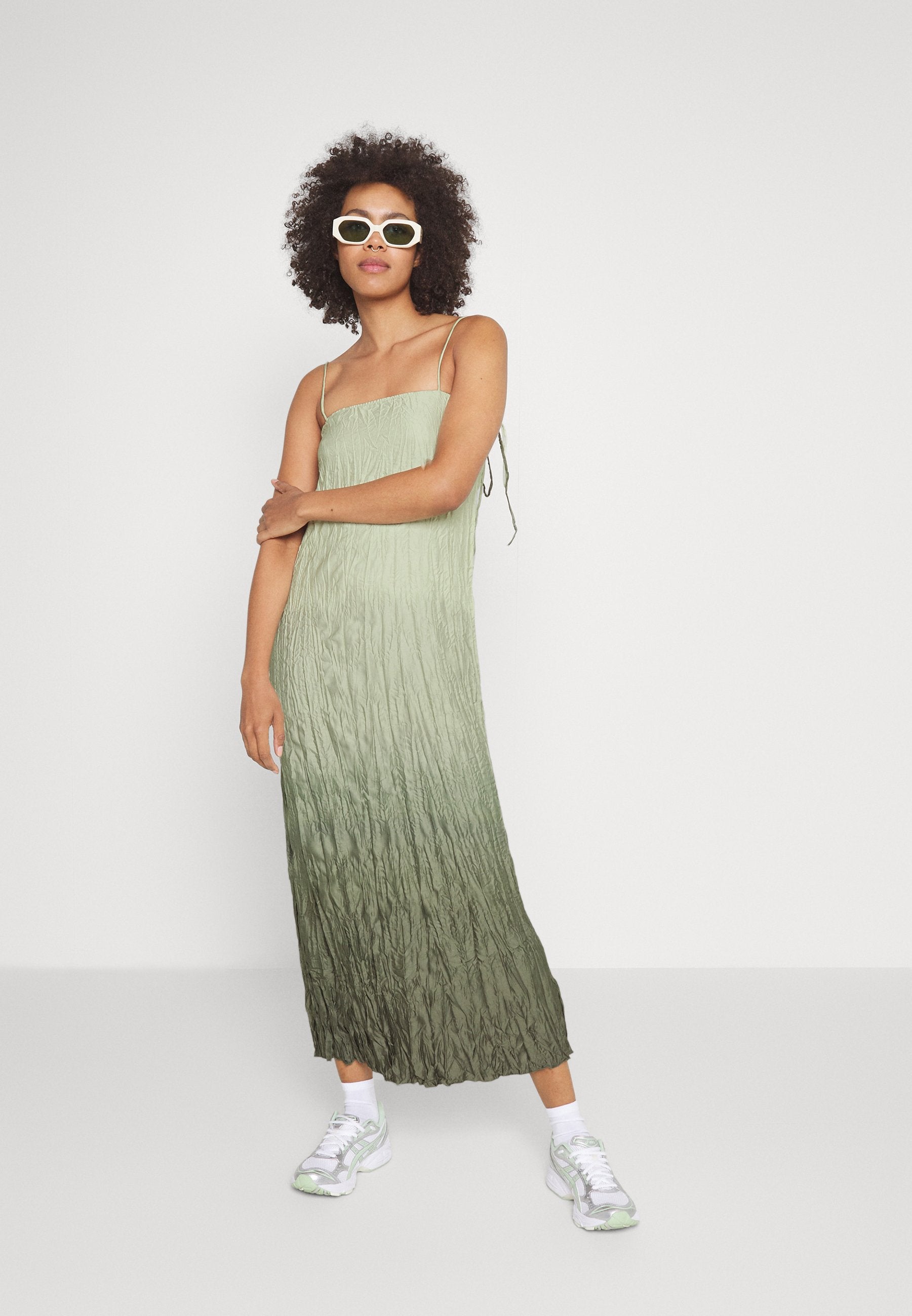 Weekday INA CRINKLE DRESS