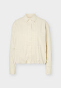 Selected SLWDELIA BUBBLE HEM SHIRT