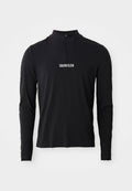 Calvin Klein 1/4 ZIP LS - CK SPORT - Long sleeved top - black