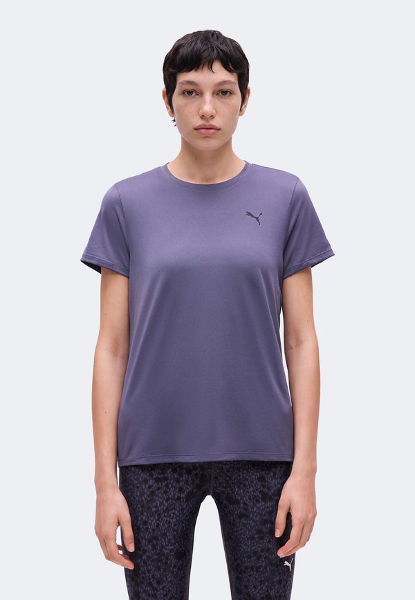 Puma TAD ESSENTIAL CREW TEE - Sports T-shirt - inky depths
