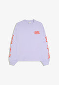 Bershka LONG SLEEVE GRAFITTI - TSHIRT - Long sleeved top - purple