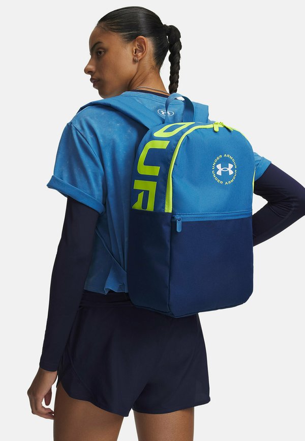 Under Armour ESSENTIAL PRINTED - Rucksack - aegean blue