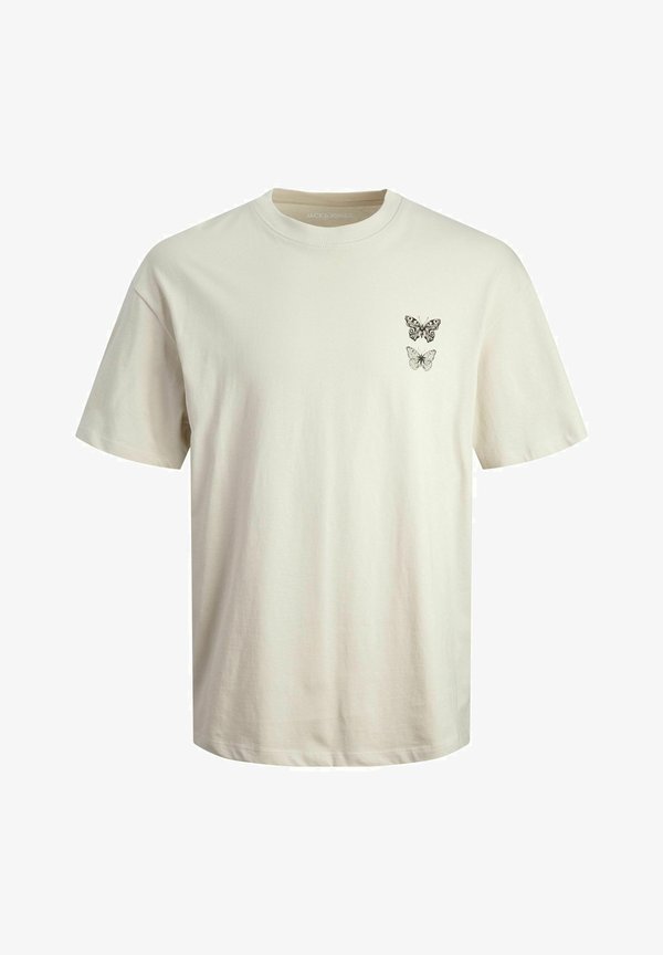 Jack & Jones JJHEKTOR TEE CREW NECK - Print T-shirt - moonbeam