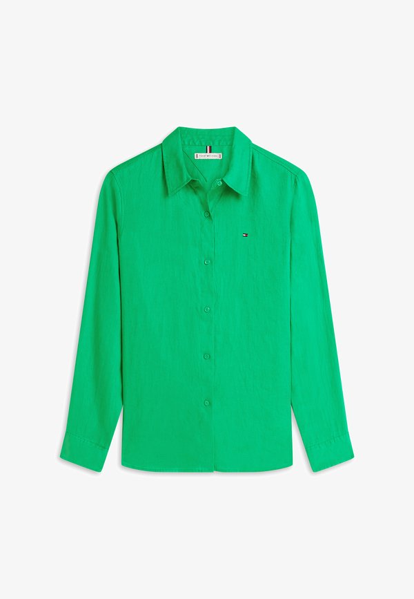 Tommy Hilfiger SHIRT - Button-down blouse - courtside green