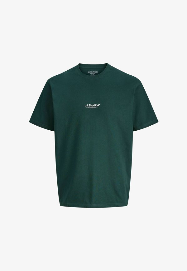 Jack & Jones JJESOHO TEE SS CREW NECK NOOS - Print T-shirt - scarab