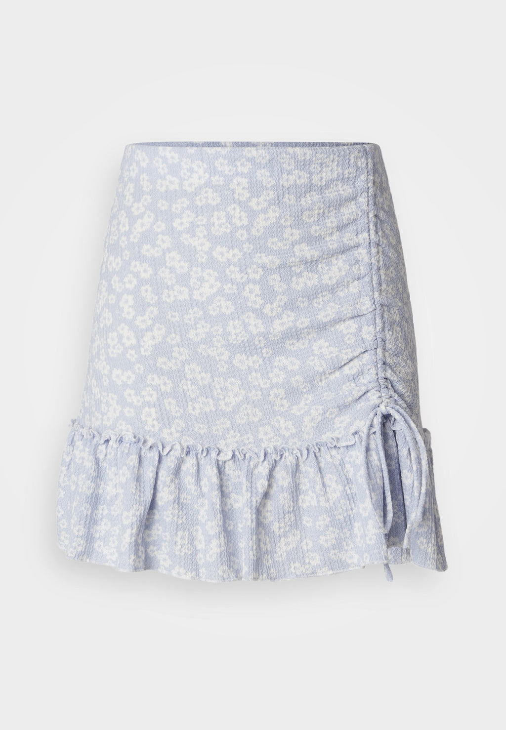 Gina Tricot RUCHED FRILL MINI SKIRT
