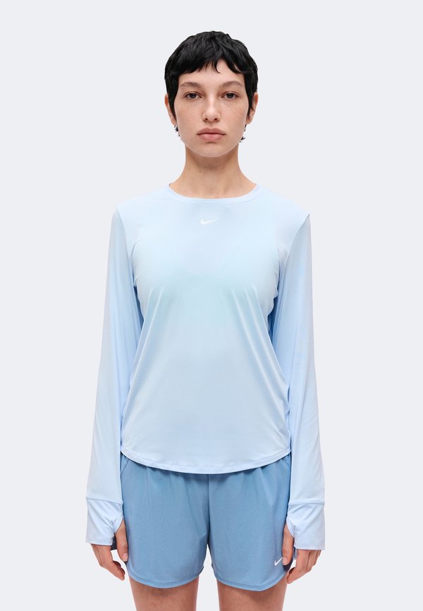 Nike Performance ONE CLASSIC - Long sleeved top - hydrogen blue/white