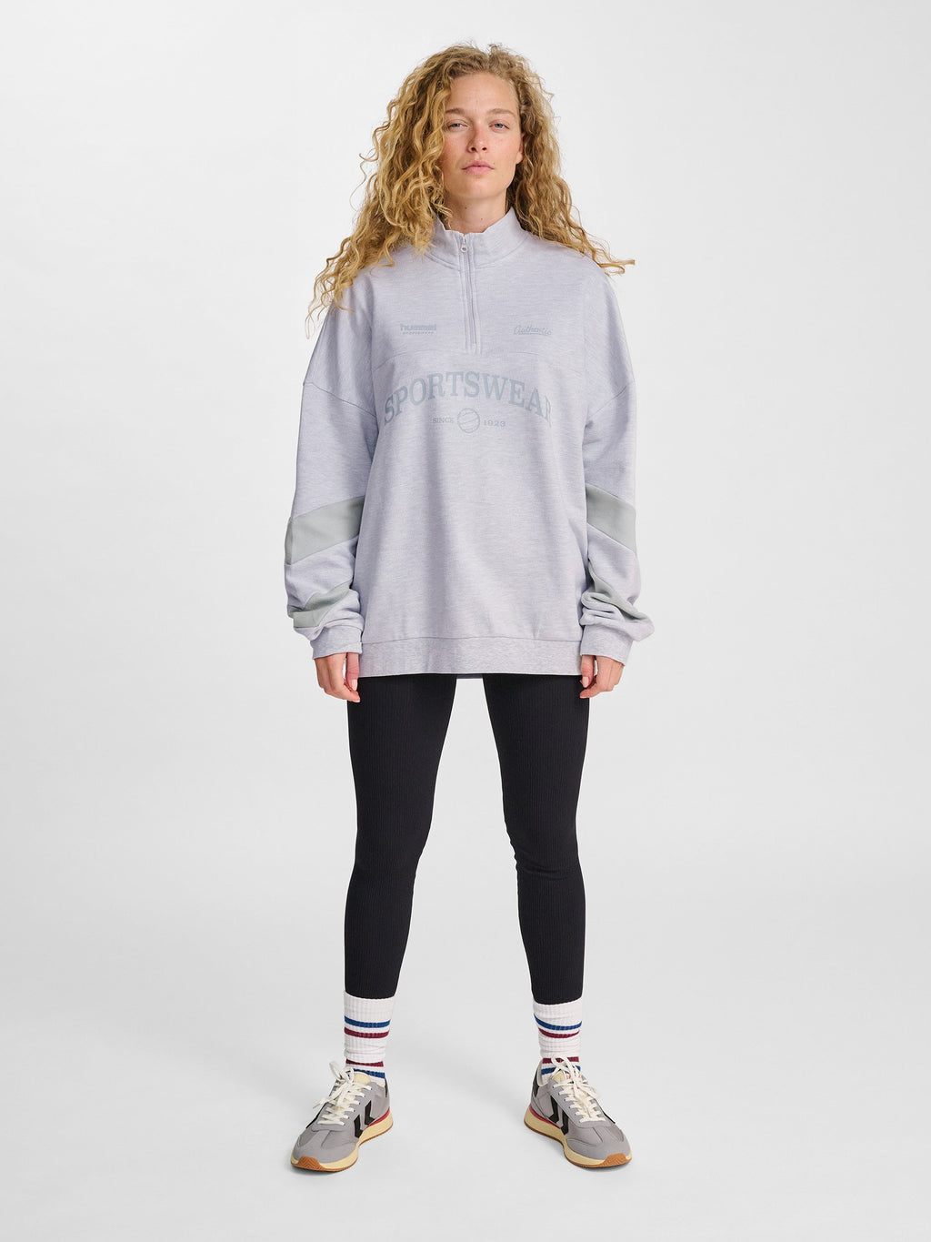 Hummel OVERSIZED HALFZIP UNISEX