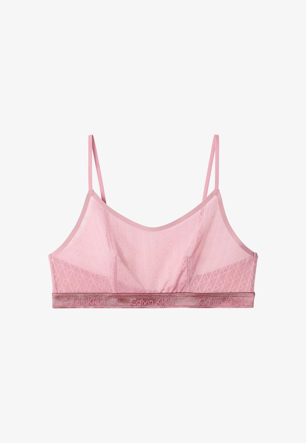 Calvin Klein UNLINED BRALETTE - Bustier - soft mauve