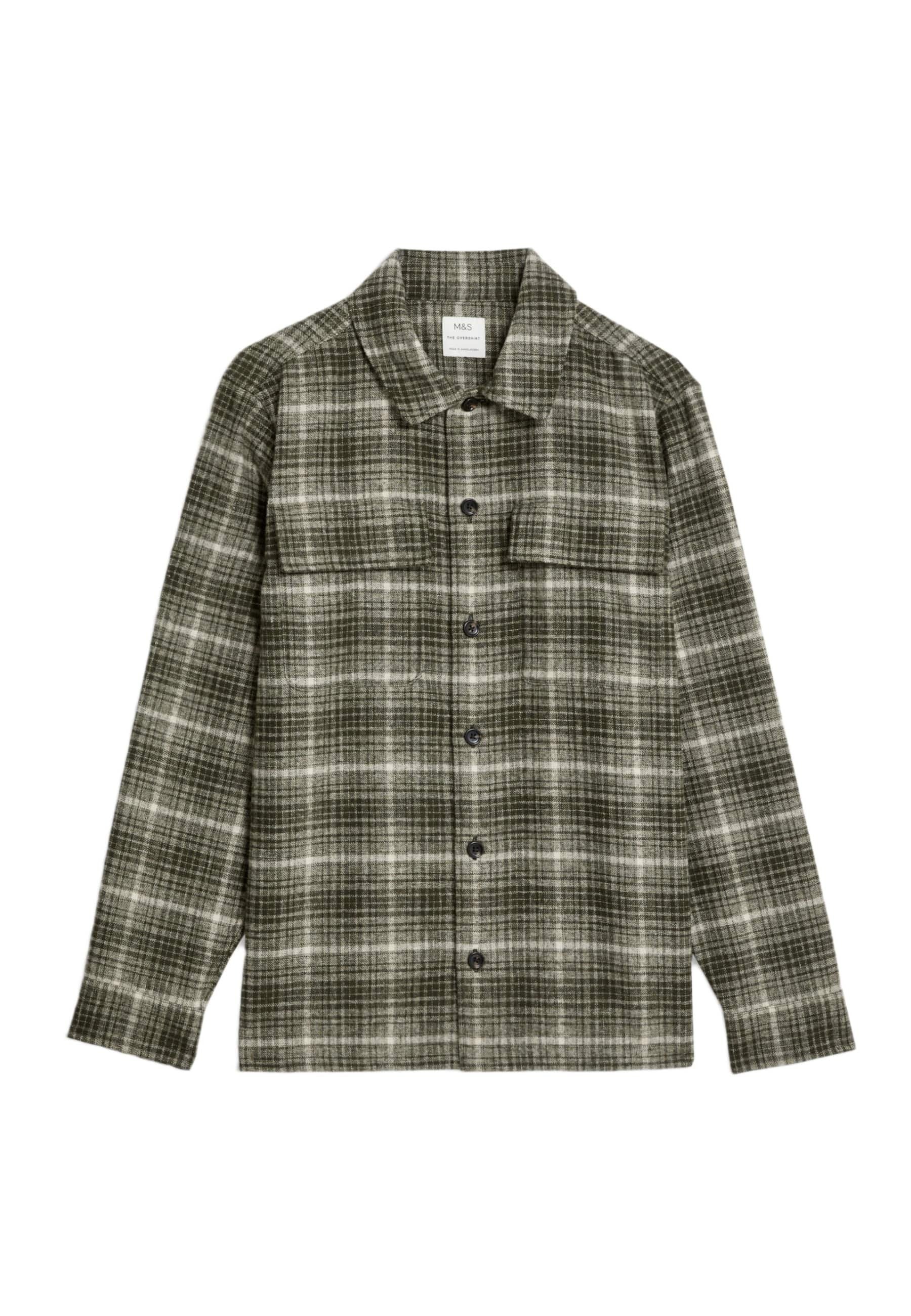 Marks & Spencer TEXTURED CHECK OVER