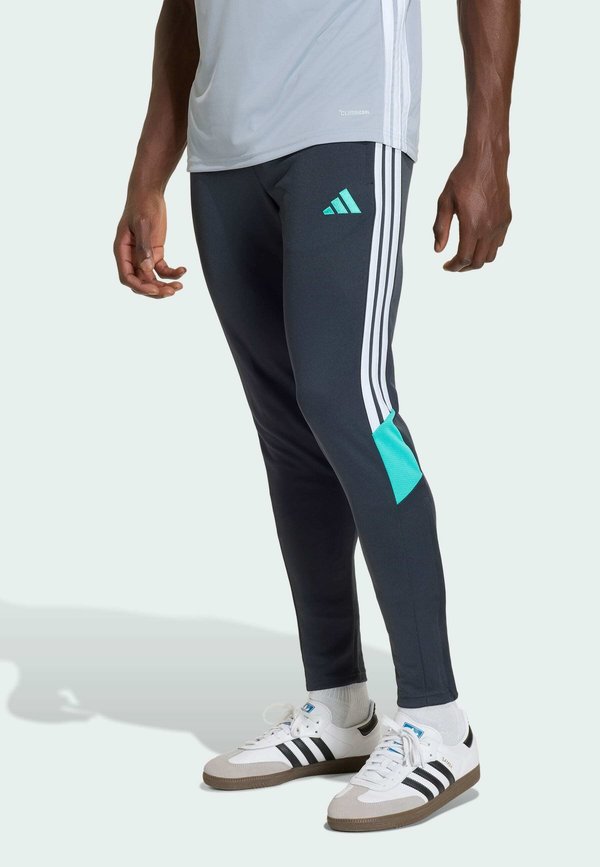 adidas Performance TIRO 26 ESSENTIALS TRAINING PANTS - Tracksuit bottoms - night grey/mint rush/white
